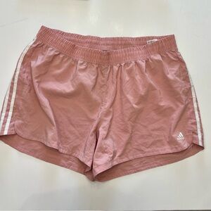 Adidas Women’s AeroReady 2XL Pink Lightweight Shorts